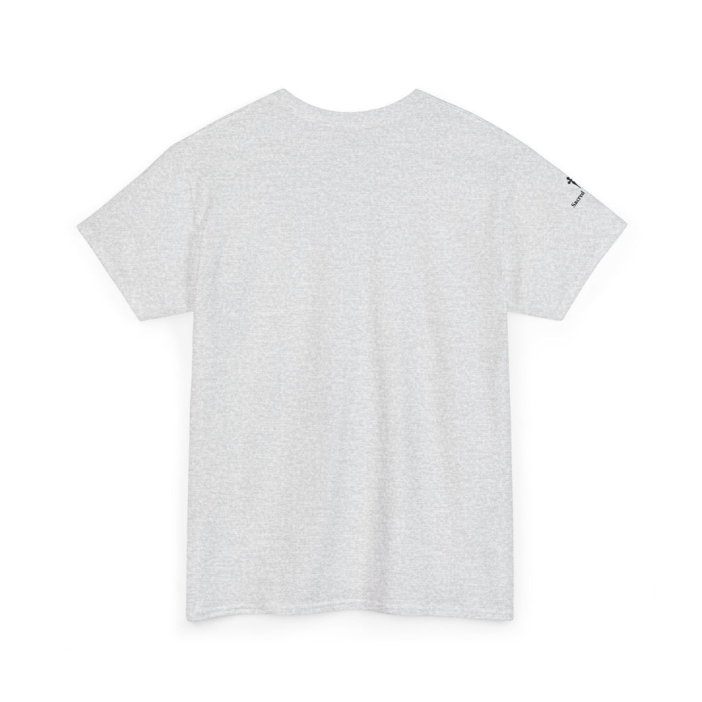 Jesus Script Tee — Gothic Cross Christian T-Shirt