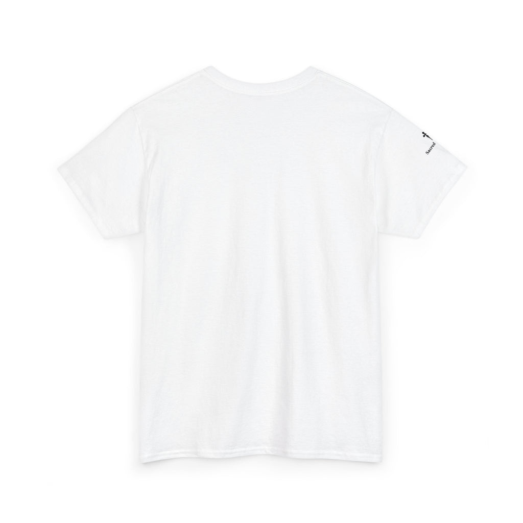 Jesus Script Tee — Gothic Cross Christian T-Shirt