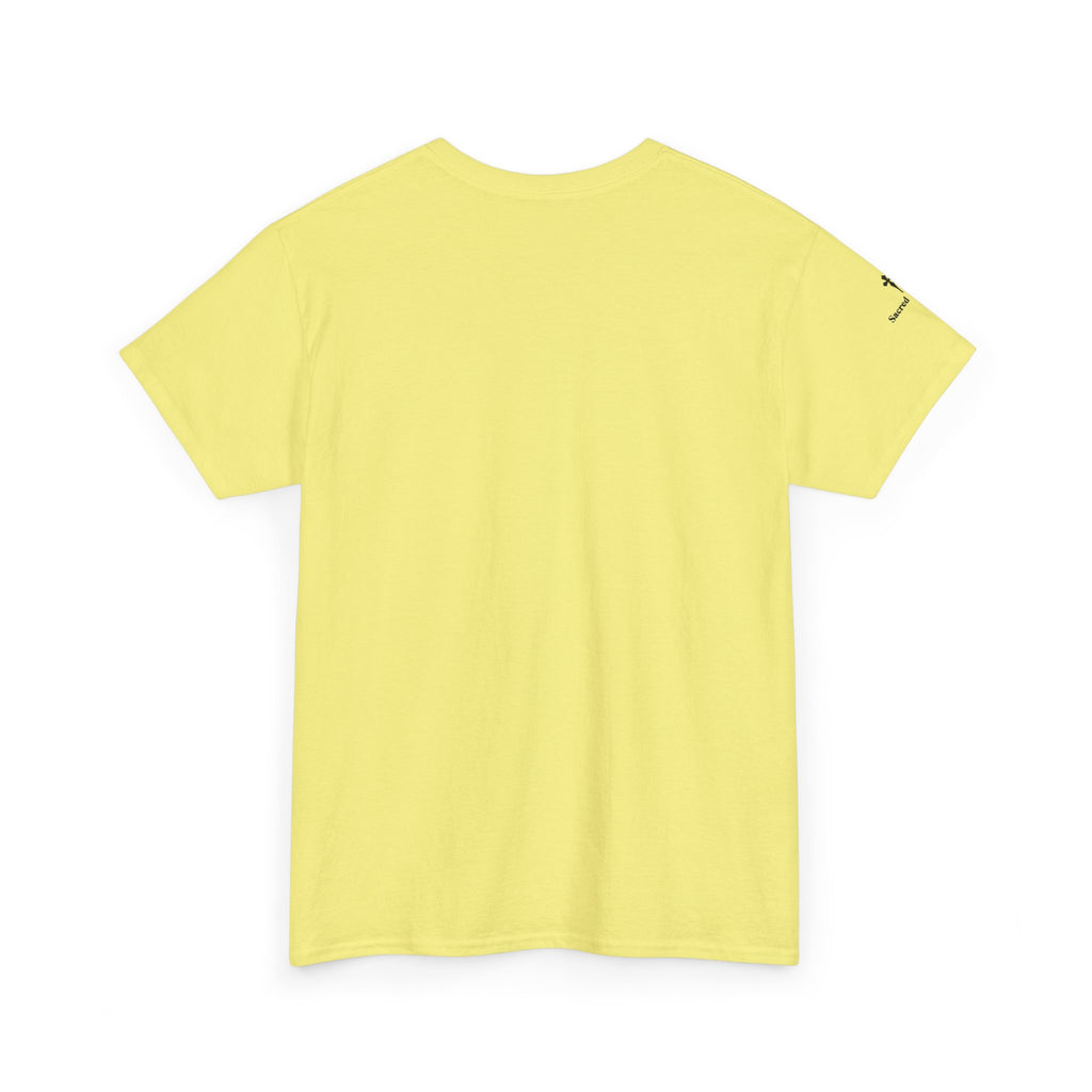 Jesus Script Tee — Gothic Cross Christian T-Shirt
